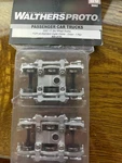 Walthers Proto Ho Scale Gsc 11' Six-wheel Metal Trucks 920-213. Fixed Price $20.00.