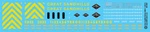 Ho Scale Great Sandhills Railway SD40-2 (2023+) Decals. Fixed Price $9.00.