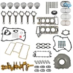 Engine Crankshaft Con Rod Piston Gasket Kit Fit For Jaguar Land Rover 3.0L. Fixed Price $726.93.