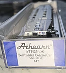 Rare New Scale 1:160 Athearn ATH25408 Metrolink #637 Bombardier Control Car. Fixed Price $125.00.