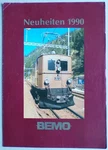 Bemo Catalog Novelties 1990 Hoe Hom Locomotives Cars Wagons Signalling. Fixed Price $6.98.