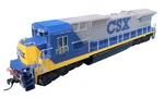 Spectrum Ho Scale Powered Csx Ge Dash 8-40C Diesel Engine 7563. Fixed Price $70.00.