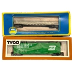 Ahm Ostx 1908 Seamies Tube Gondola + Tyco Bn Boxcar Ho Train Pair Nos. Fixed Price $19.99.