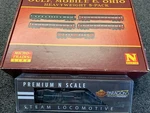 Micro Trains Gm&o 5-CAR Hwt Pass Set Bli 4-6-2 Dcc/dc Sound Steam Engine Mib. Fixed Price $489.00.