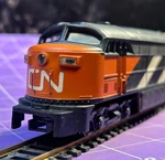 Tempo Ho Canadian National Diesel Locomotive #6536, Works 398 BIN2. Fixed Price $29.96.