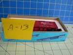 Athearn Blue Santa Fe Shock Control Boxcar #1221 (A-13). Fixed Price $17.99.