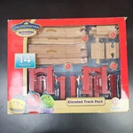 Chuggington Wooden Railway Elevated Track Pack Learning Curve 56903 Retired. Fixed Price $59.99.