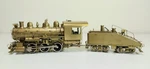 Brass Sunset Models S-8 0-6-0 Locomotive With Slope Back Tender Samhongsa. Fixed Price $225.00.