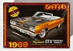 Amt 1137M/12 1/25 Scale Plymouth Gtx Convertible Cabriolet W/built Engine - Read. Fixed Price $29.95.