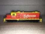 Ho Tyco Chattanooga GP20 Shell With Proto 2000 Chassis. Fixed Price $35.00.