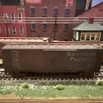 Mantua Ho Southern Pacific 40' Box Car #84567 Kd Couplers Metal Wheels Weathered. Fixed Price $8.99.