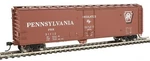 Ho Scale 50' Pc&f Insulated Box Car Pennsylvania #21112 Walthers #910-2812. Fixed Price $25.00.