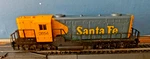 Ho Scale Ahm Santa Fe Gp 18 Diesel Locomotive No 2654. Fixed Price $30.00.