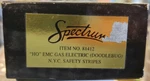 Spectrum (bachmann) 81412 Ho Emc Gas Electric (doodlebug) Nyc Safety Stripes. Fixed Price $69.00.