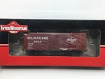 Ho Intermountain 48502-01 Milwaukee Road 40 Boxcar #22831 Metal Wheels. Fixed Price $25.00.