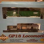 Proto 2000 Ho Scale GP18 Bn Burlington Northern Nib/nos #1996 W/ Dynamic Brakes. Fixed Price $90.00.