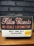 Atlas Classic Emd GP-7 Reading #603 #8417 Ho. Fixed Price $87.50.