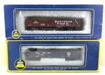 Lot Of 2-VINTAGE Ahm Ho Scale Southern Pacific & Great Northern Gondolas. Fixed Price $12.50.