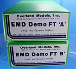 Ho Brass Overland Emd Demo Ft A-b Diesel Locomotive Set New In Boxes. Fixed Price $239.95.