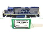 Overland Omi Csx Emd GP15-1 Transportation #1523 Ho Brass Model #6755.1. Fixed Price $859.95.