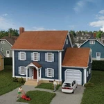 New Walthers 933-4153 Colonial House Kit Scale Free Ship. Fixed Price $49.99.
