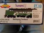 Athearn Genesis Burlington Northern F9A ATHG19335 With Tsunami Sound #766. Fixed Price $210.00.