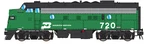 Intermountain Scale 69277 Burlington Northern Emd F7A Locomotive. Fixed Price $279.95.
