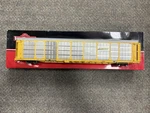 + Intermountain Ho Bnsf Yellow Rack Ttx Flat Car Bi-level Auto 452999-04. Fixed Price $65.00.
