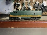 Athearn Ho F7 Northern Pacific Diesel Locomotive 6011A. Fixed Price $33.00.