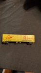 Vintage Ahm Ho Scale Eggo Mrs. Smith's Yellow Reefer Freight Train Car 5242 Toy. Fixed Price $10.00.