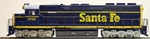 Athearn Ho Scale Santa Fe SD-45 Powered Diesel Locomotive #1762; Mpn 4185. Fixed Price $29.99.