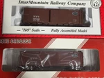 Nyc Intermountain & Red Caboose Rtr 40' Boxcars; Nib; Your Choice. Fixed Price $33.99.