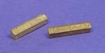 HO/HON3 Brass Steam Locomotive Tender Tool Boxes Wiseman Back Shop Part HBS072. Fixed Price $5.00.