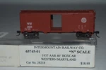 Scale Intermountain 65745 Western Maryland 40' Single Door Boxcar 28218 C52668. Fixed Price $19.99.