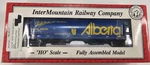 45117-23 Intermountain Alberta "take Break" 4-BAY Cylindrical Covered Hopper. Fixed Price $85.00.