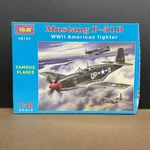Models Mustang P-51B Wwii American Fighter 1:48 Scale Plastic Kit. Fixed Price $24.99.
