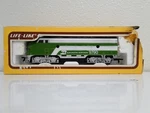 Life-like Ho Scale Burlington Northern 9790 Diesel Locomotive With 3 Rail Cars. Fixed Price $61.56.