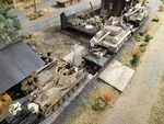 Ho Roco Minitanks 9TH Panzer Army Train Railway 3 Cars #A2149 Custom Detailed. Fixed Price $449.42.