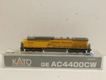 Kato Scale 176-7005 Union Pacific AC4400CW Diesel Engine #5727. Fixed Price $75.00.