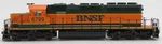 Kato 37-2901 Ho Burlington Northern Emd SD40-2 Snoot Nose Diesel Engine #6799 Ex. Fixed Price $69.99.