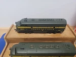 2 Athearn Ho Pennsylvania Locomotive #9643 Dummy & Powered. Fixed Price $45.95.