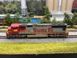 Ho Scale Athearn Genesis Bnsf SD75M #249 Weathered With Esu Lokpilot Dcc. Fixed Price $224.99.