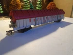 Ahm Ho Scale Burlington Cb 16300 Car With Coils 5-197-3-5. Fixed Price $13.99.