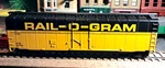 Athearn Ho =1/87 Rtr Santa Fe Rail-o-gram Box CAR-ATSF#524045-BUILT-SF Sp Merger. Fixed Price $21.98.