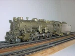 Ho Pfm Atlas-united Prr 2-10-0 I-1 Brass Locomotive 1970 Unpainted Box Included. Fixed Price $549.00.