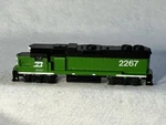 Nice Athearn Burlington Northern Rr GP-38-2 Diesel Engine Ho. Fixed Price $76.50.
