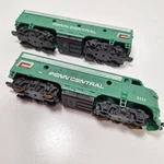 Mantua / Tyco Ho Scale Penn Central Emd F7 #9451 Powered Locomotive + Pass Car. Fixed Price $24.99.