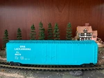 Bachmann Erie Lackawanna Cushioned Car Ho 51' 68279 Box. Fixed Price $5.00.