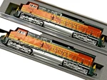 Kato 1767114 1767115 Ge AC4400CW 2- Bnsf Locos 5678 5656 176-7114 176-7115. Fixed Price $211.55.