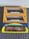 Ho Scale Lot Of 3 Freight Cars Athearn Wp 50 Boxcar 2 Mehano Rock Island. Fixed Price $39.98.